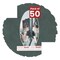 Dark Grey Suede Mat Board for 12x24 Frames - Oval Opening for 10x20 Photos